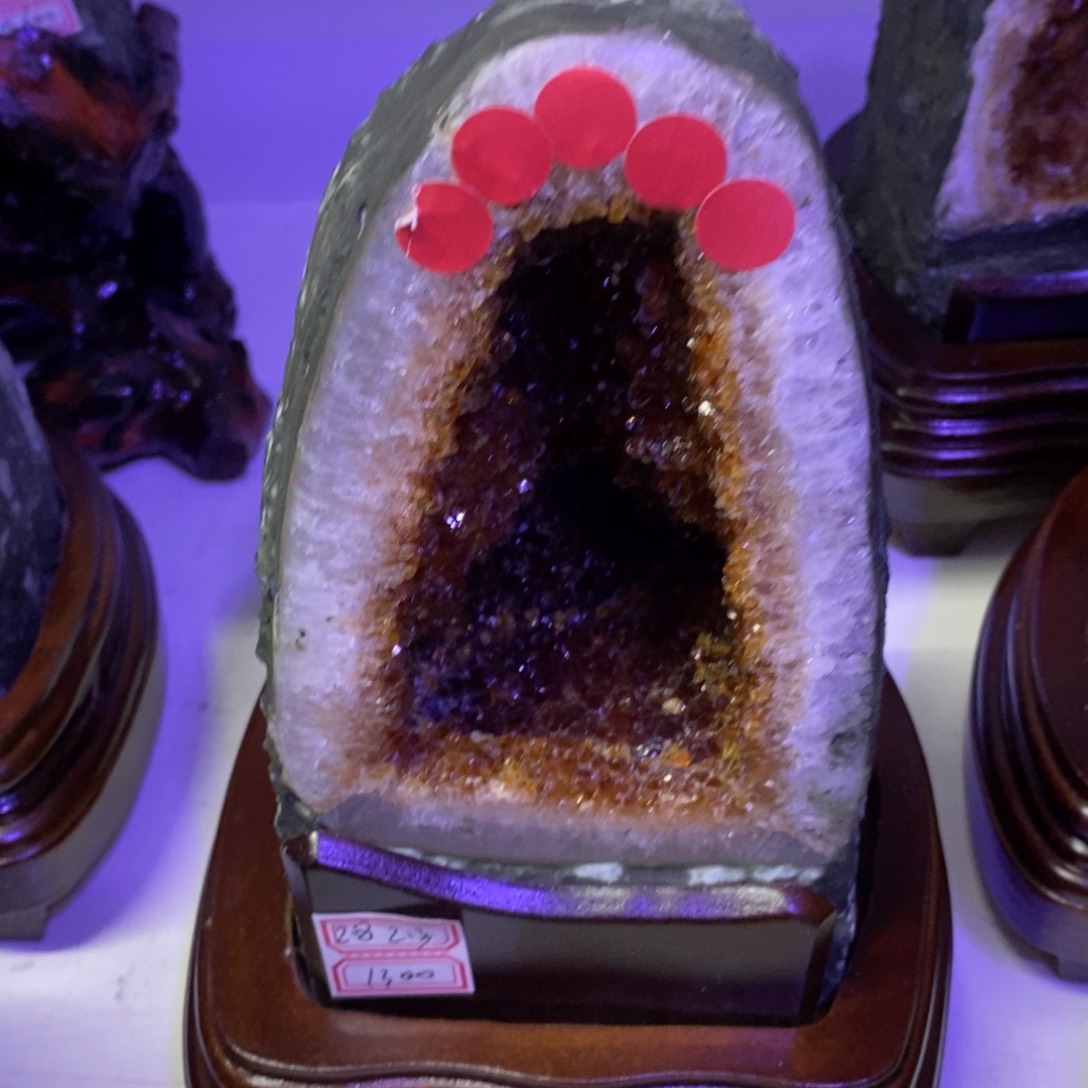 水晶摆件婷未镶嵌