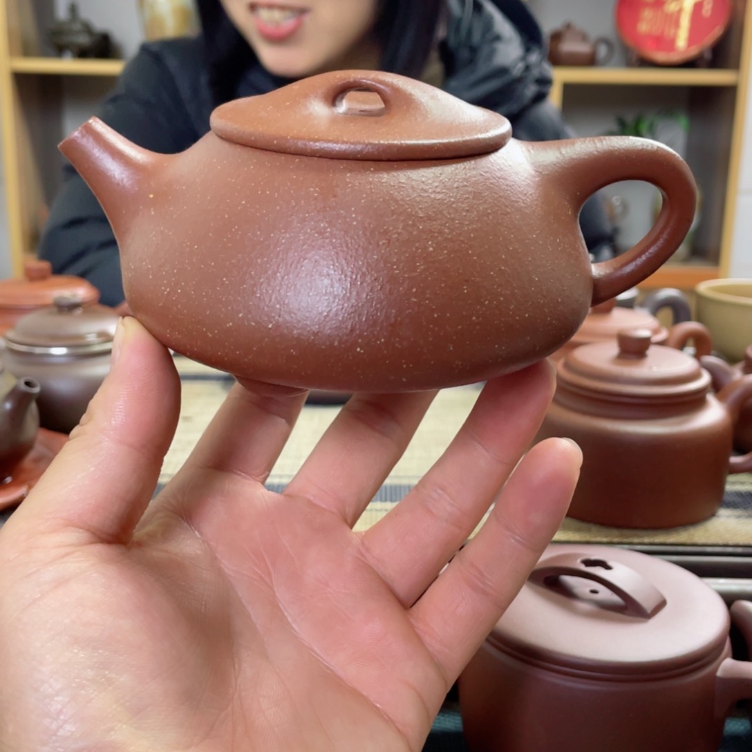 紫砂茶壶景舟大满瓢