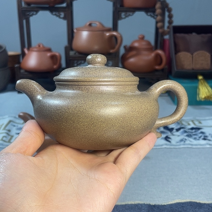 茶杯紫砂高温降坡 仿古 499