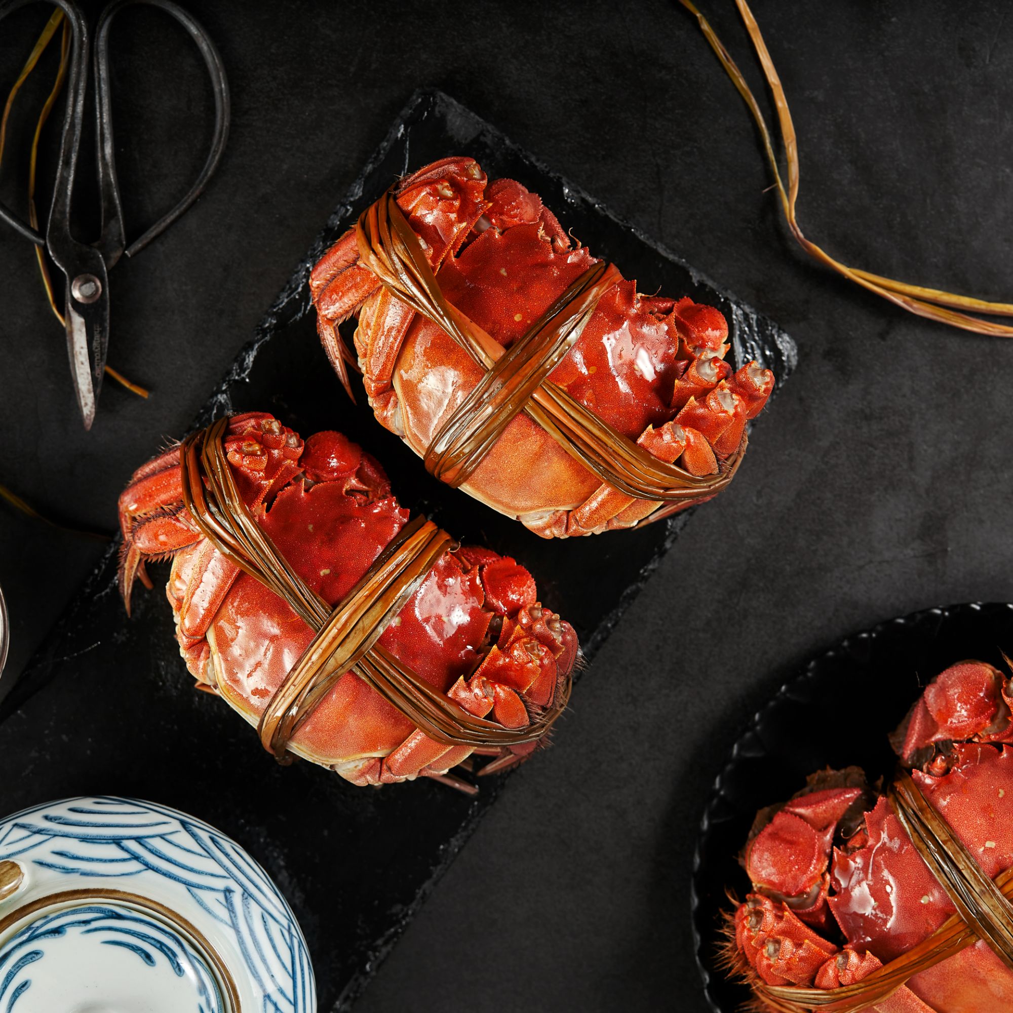 【活蟹】江苏大闸蟹公蟹6.5-6.2两+母蟹5.5-5.2两 礼盒装活蟹现发 顺丰/京东发货 买3对送1对共8只by