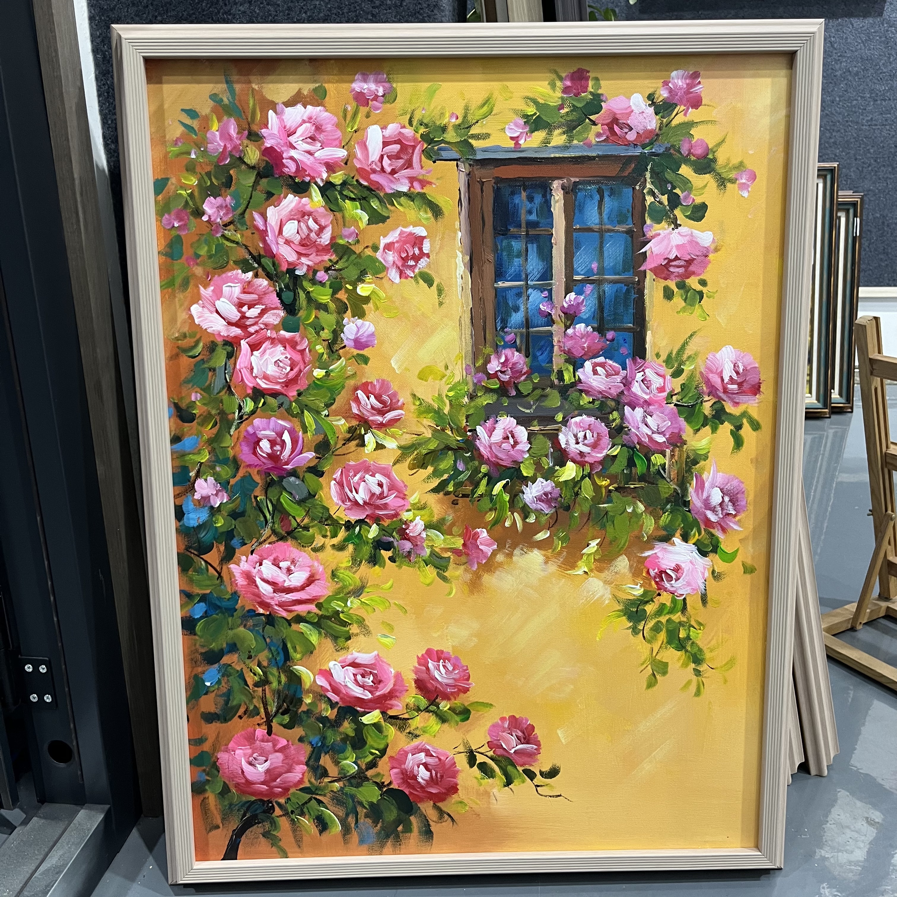 直播间油画下单专用链接60*80 蔷薇