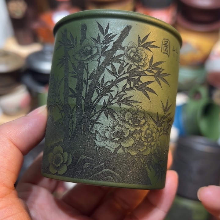 茶杯紫砂宜兴紫砂主人杯