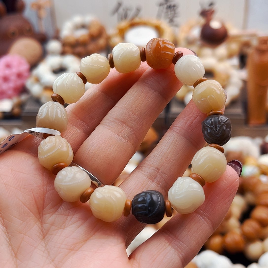 菩提根/象牙果手串山水佛手
