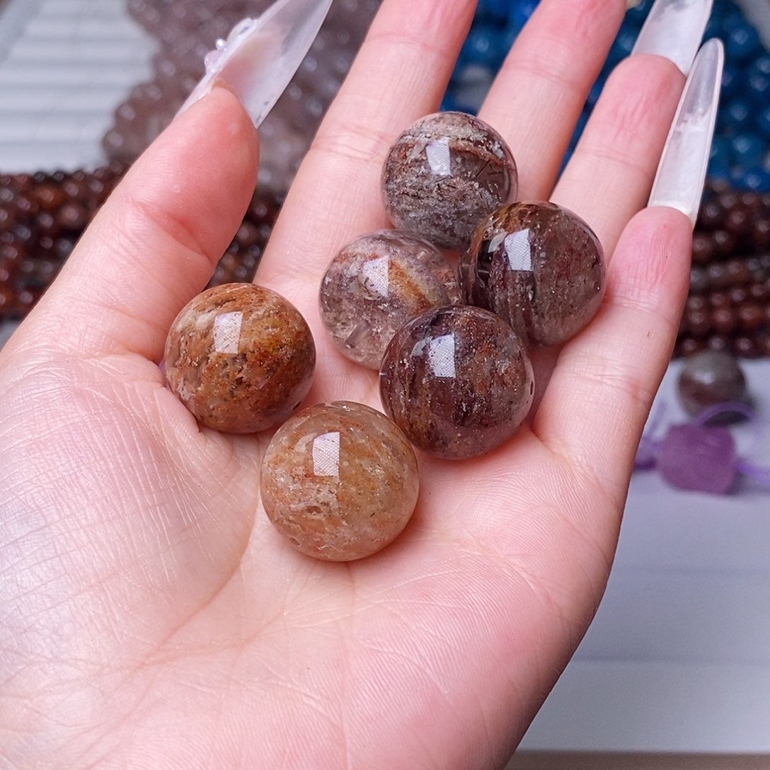 水晶未镶嵌手串18+