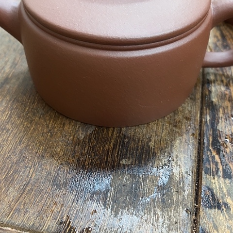 紫砂茶壶老紫泥汉瓦200c c