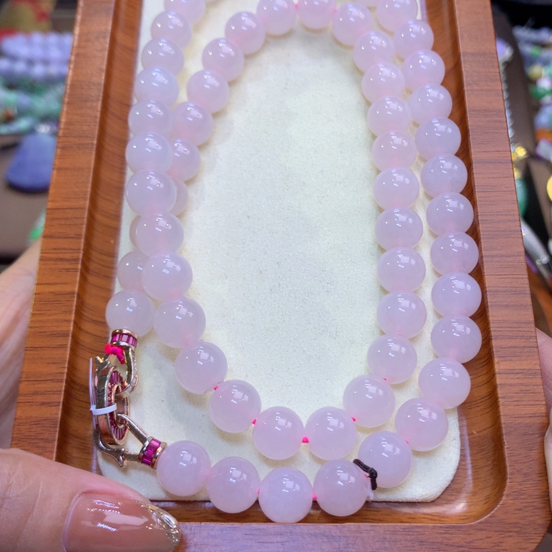 翡翠未镶嵌颈饰卡10mm