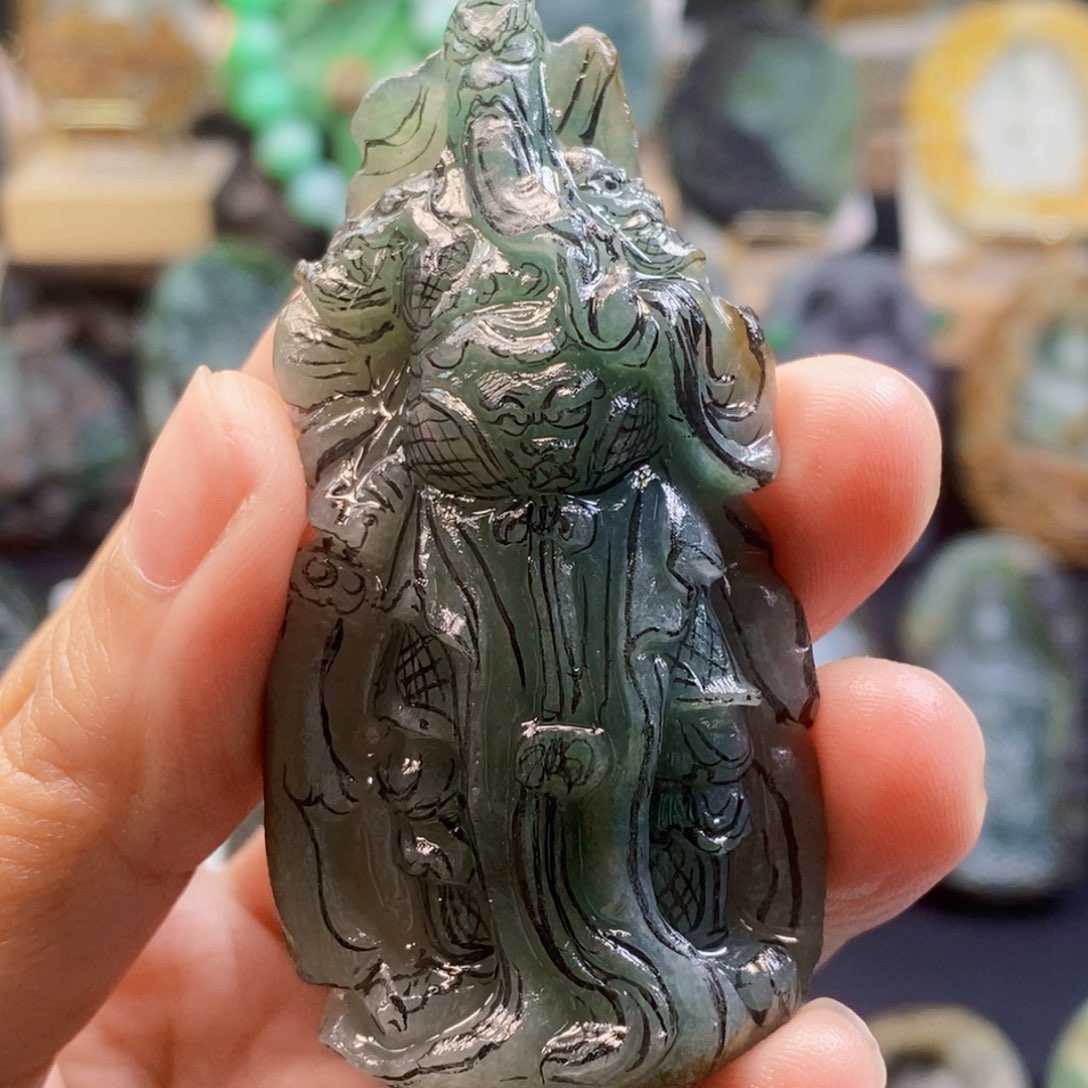 车****定制翡翠未镶嵌毛坯货定制加工