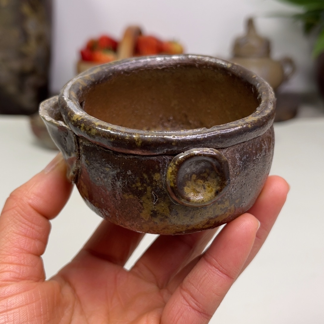 备前烧作品（森陶岳公道有伤