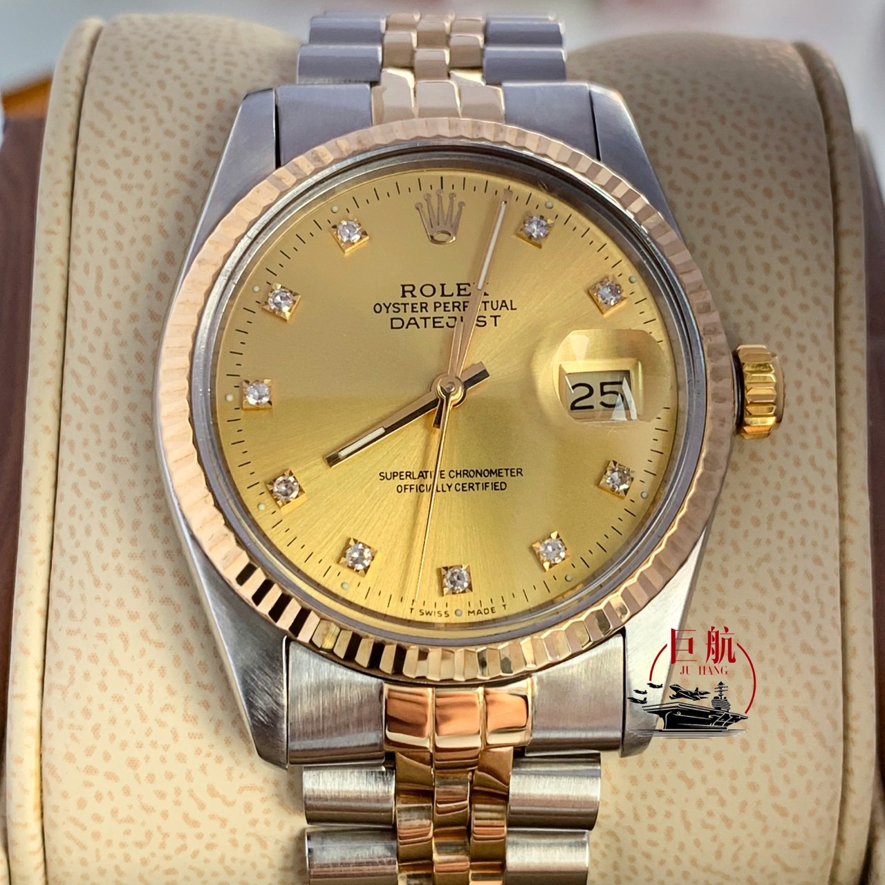 99新 Rolex/劳力士 日志型16013 36mm  单表