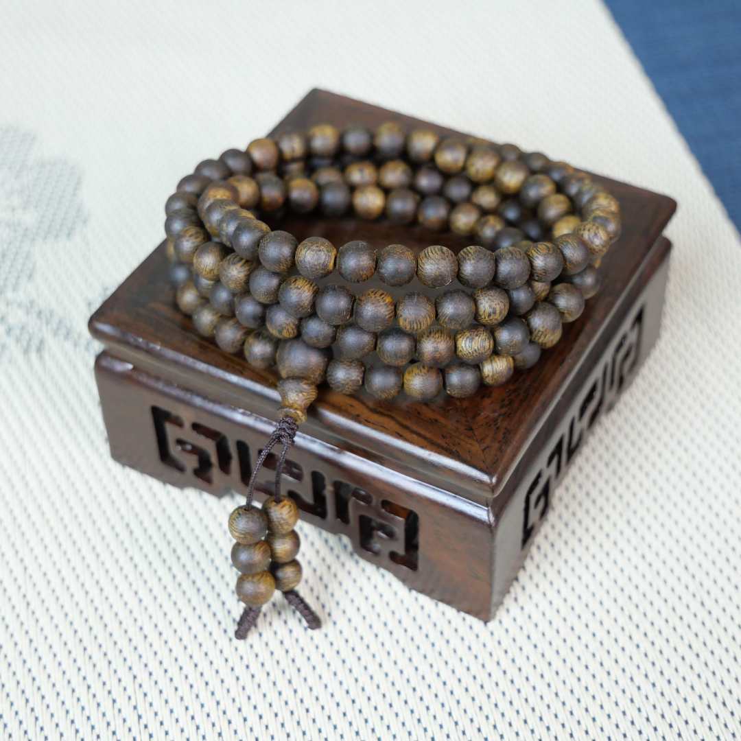 沉香奇楠06mm圆珠多圈手串高品质沉香 | 多样性发一【喜瑞沉香】