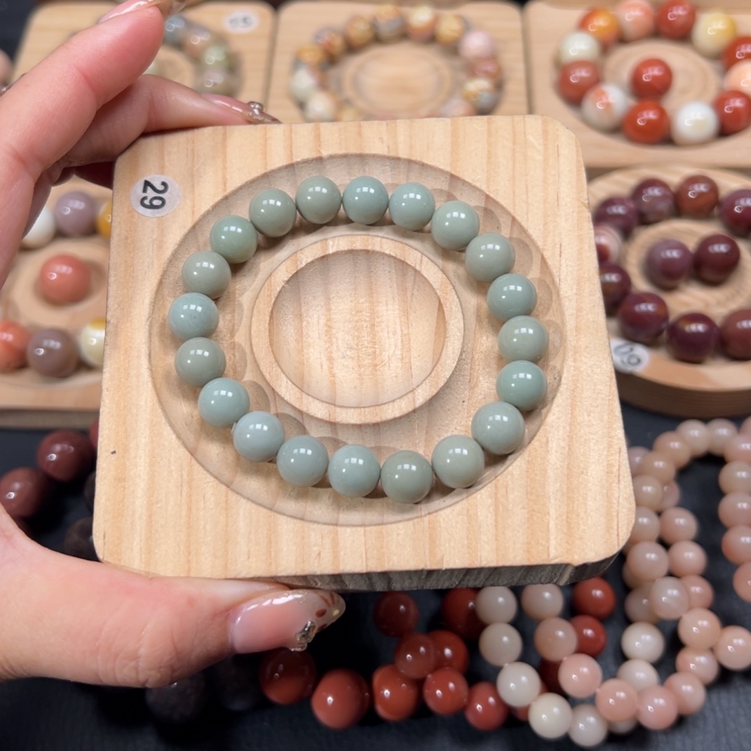 拼****石英质玉未镶嵌手链28