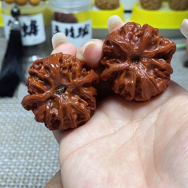 文玩核桃把件苹果