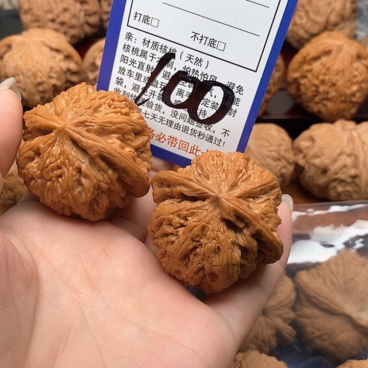 桃核吊坠小**良粗筋狮子头44