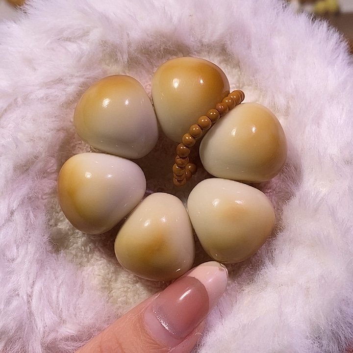 猴头核桃手串牙果山竹手捻