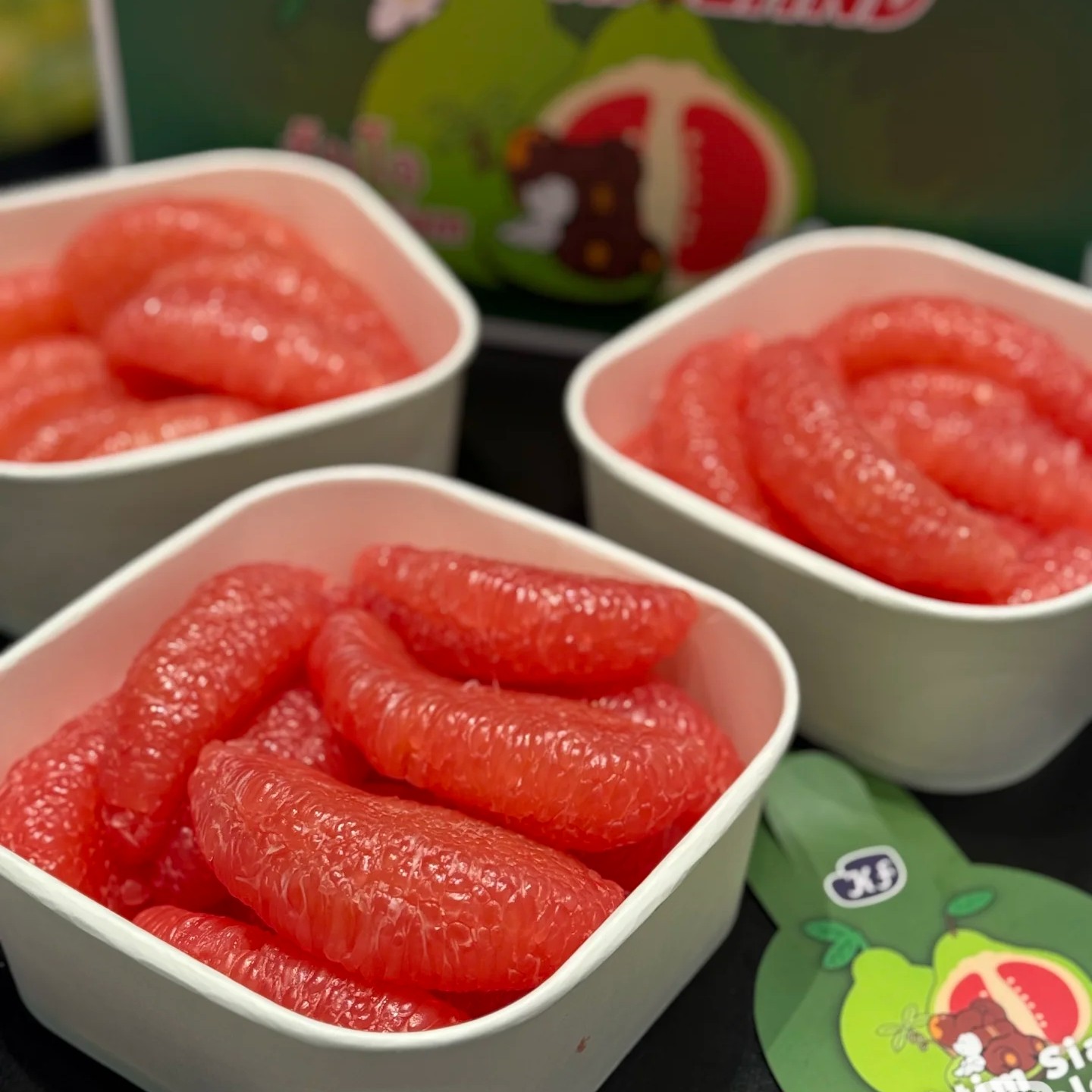 果切同城送泰国红宝石柚子一盒