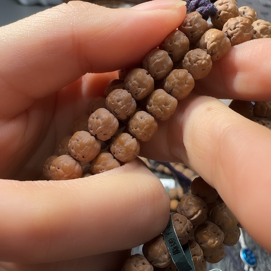 金刚菩提手串小****涨南瓜佛手