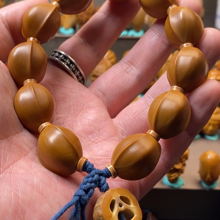 橄榄核手串/手链1.9  鲨鱼背