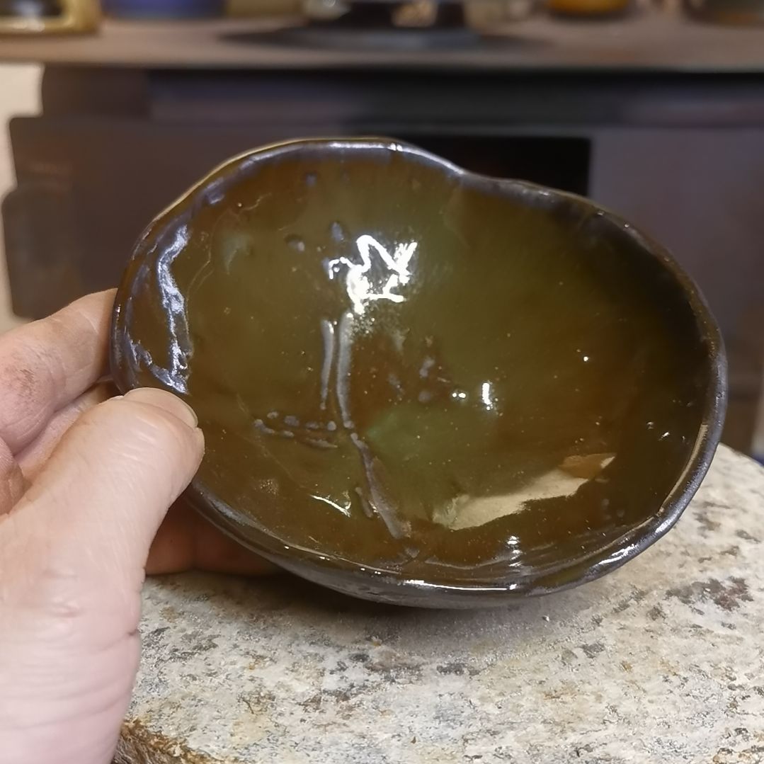 摆件手工高温原矿窑变