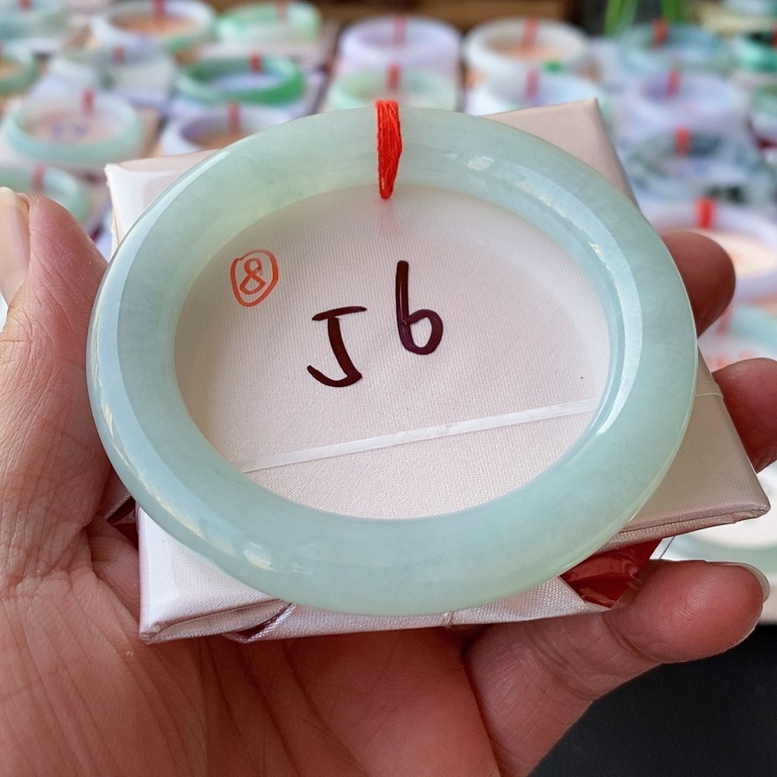 翡翠手镯未镶嵌8号链接