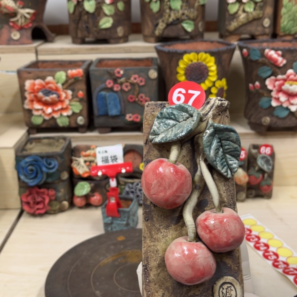 【闪购商品】紫砂花盆67号口径5外高15