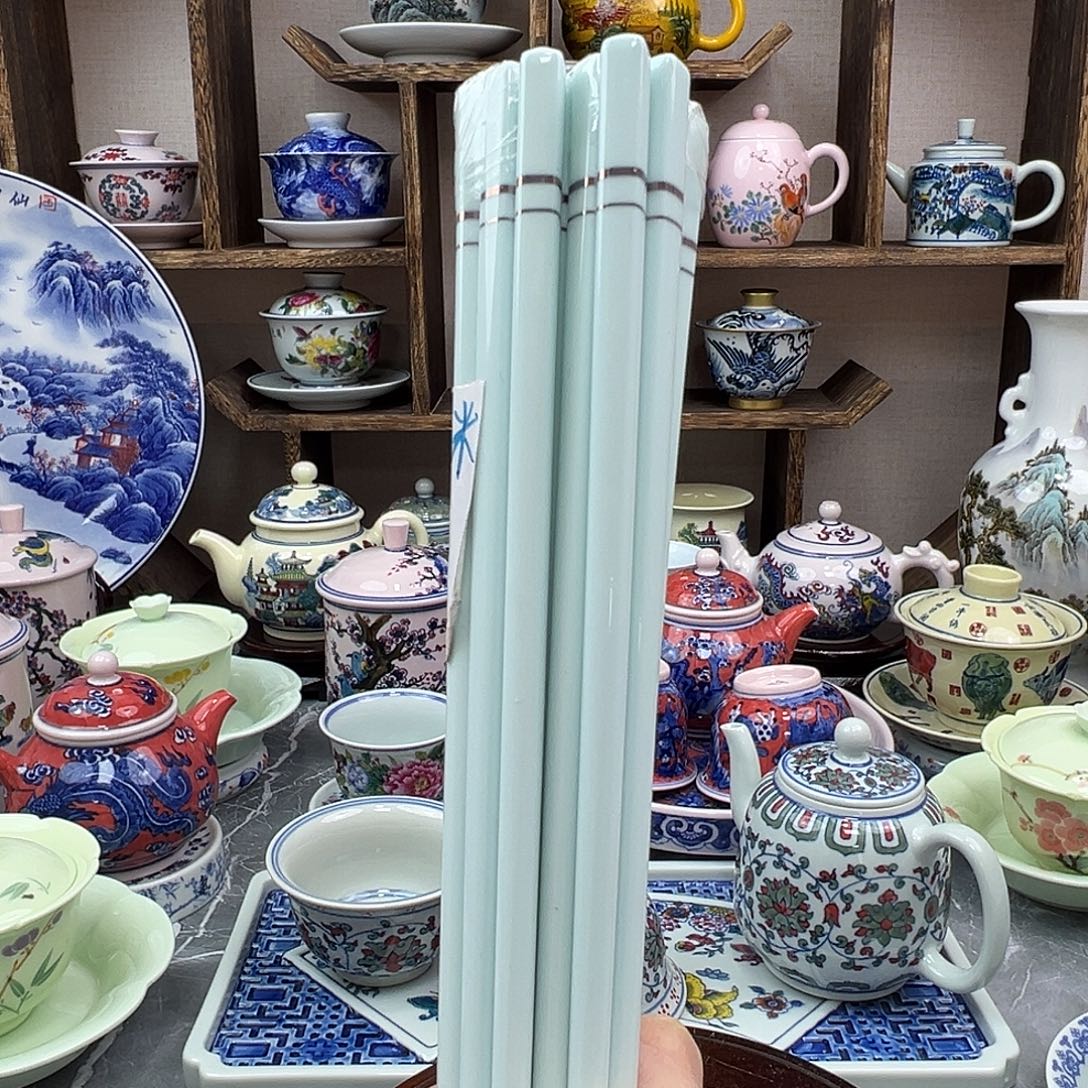 陶瓷摆件景德镇陶瓷567老厂瓷100