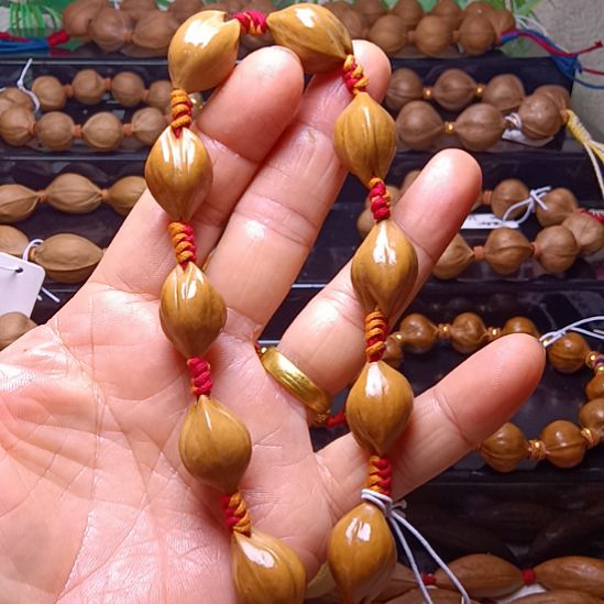 手串/手链橄榄核橄榄核手持三花铁核异形笑口常开1.5