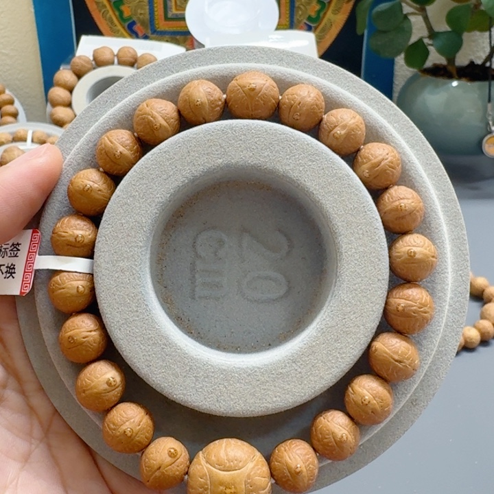 手串凤眼菩提11mm左右85@D11047