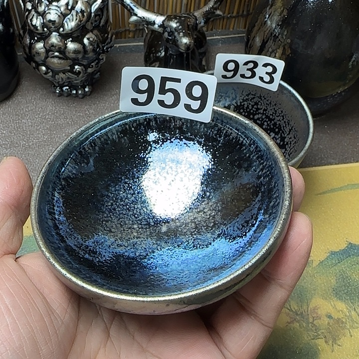 茶盏建盏杯主人杯龙窑柴烧