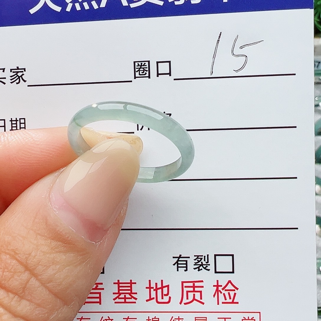 未镶嵌戒指翡翠翡翠