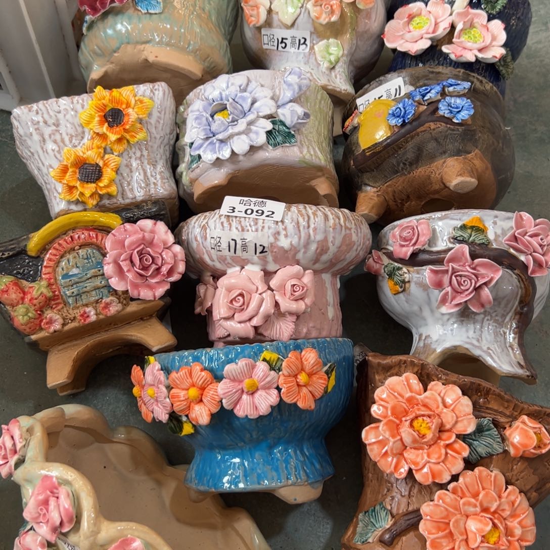 392 多肉花盆，满20发货爱退款拉黑