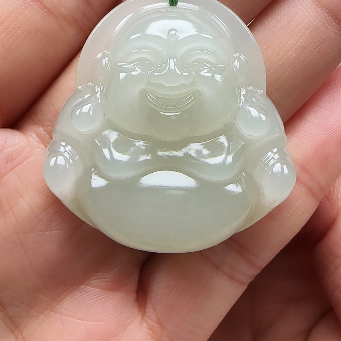 和田玉颈饰未镶嵌茉**莉