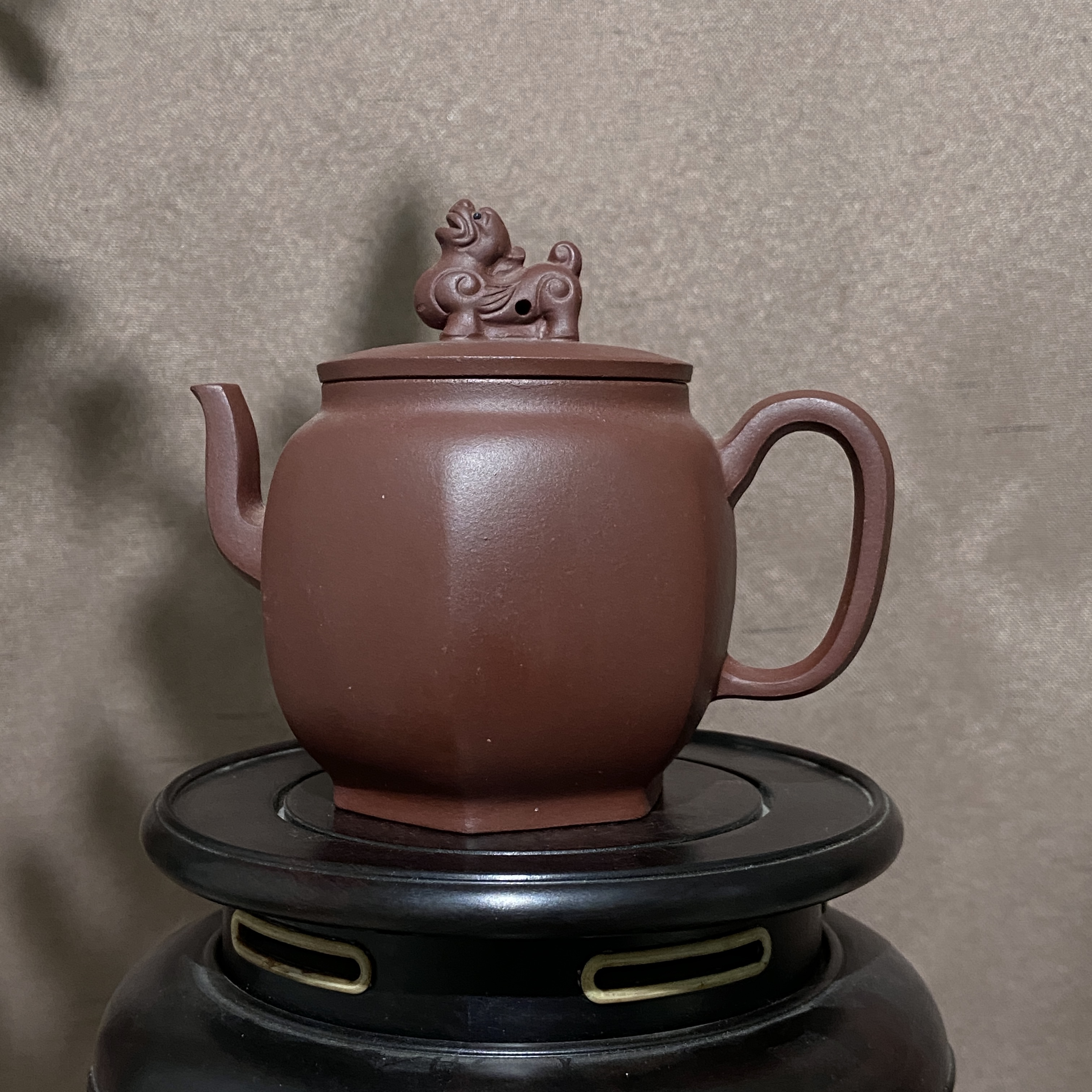 宜兴手工紫砂陶 茶壶GS3395-17