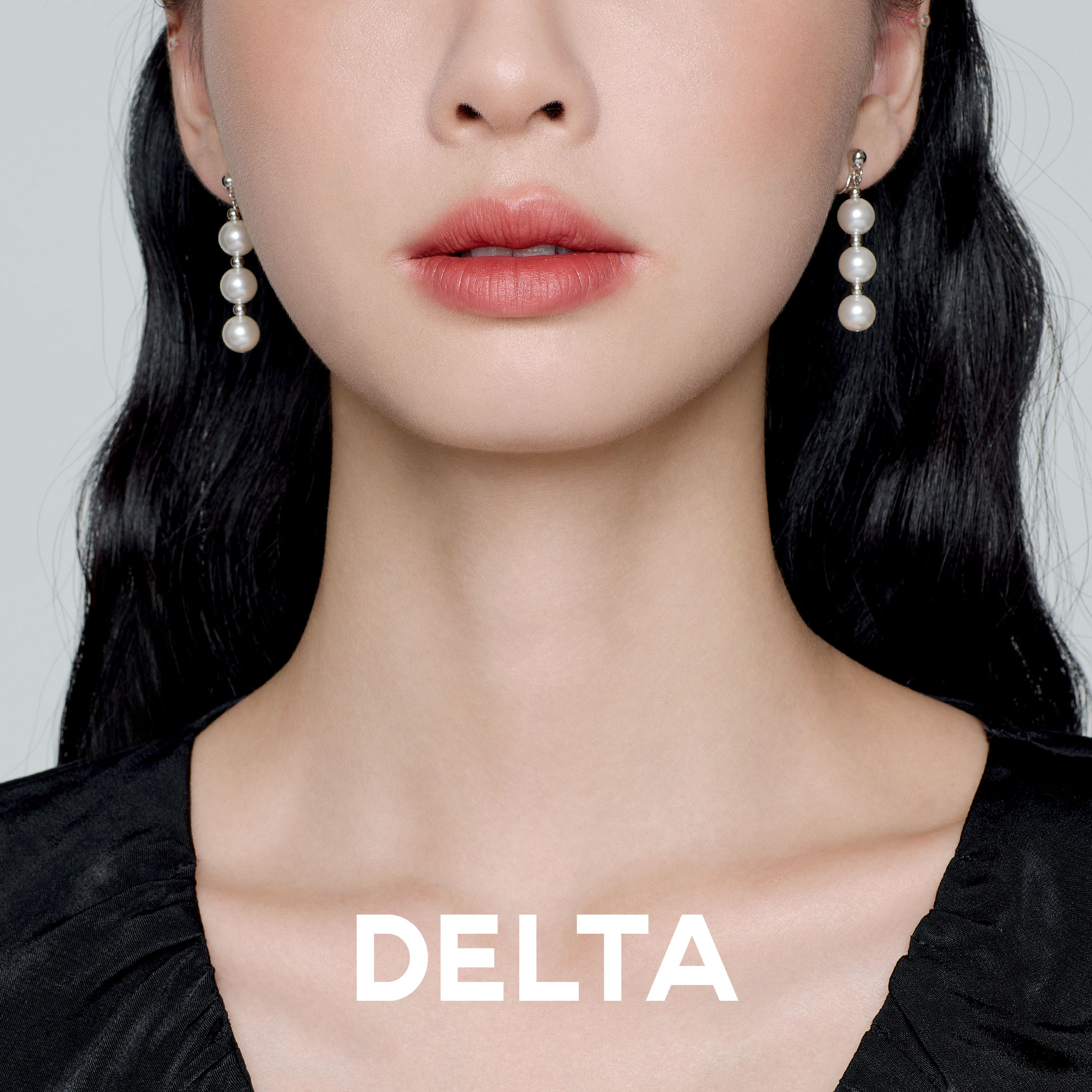 DELTA 925银仿珍珠耳饰 气质百搭设计师耳环女无耳洞耳夹轻奢小众