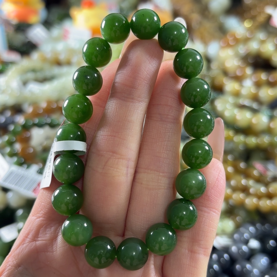 一***）和田玉未镶嵌手串107