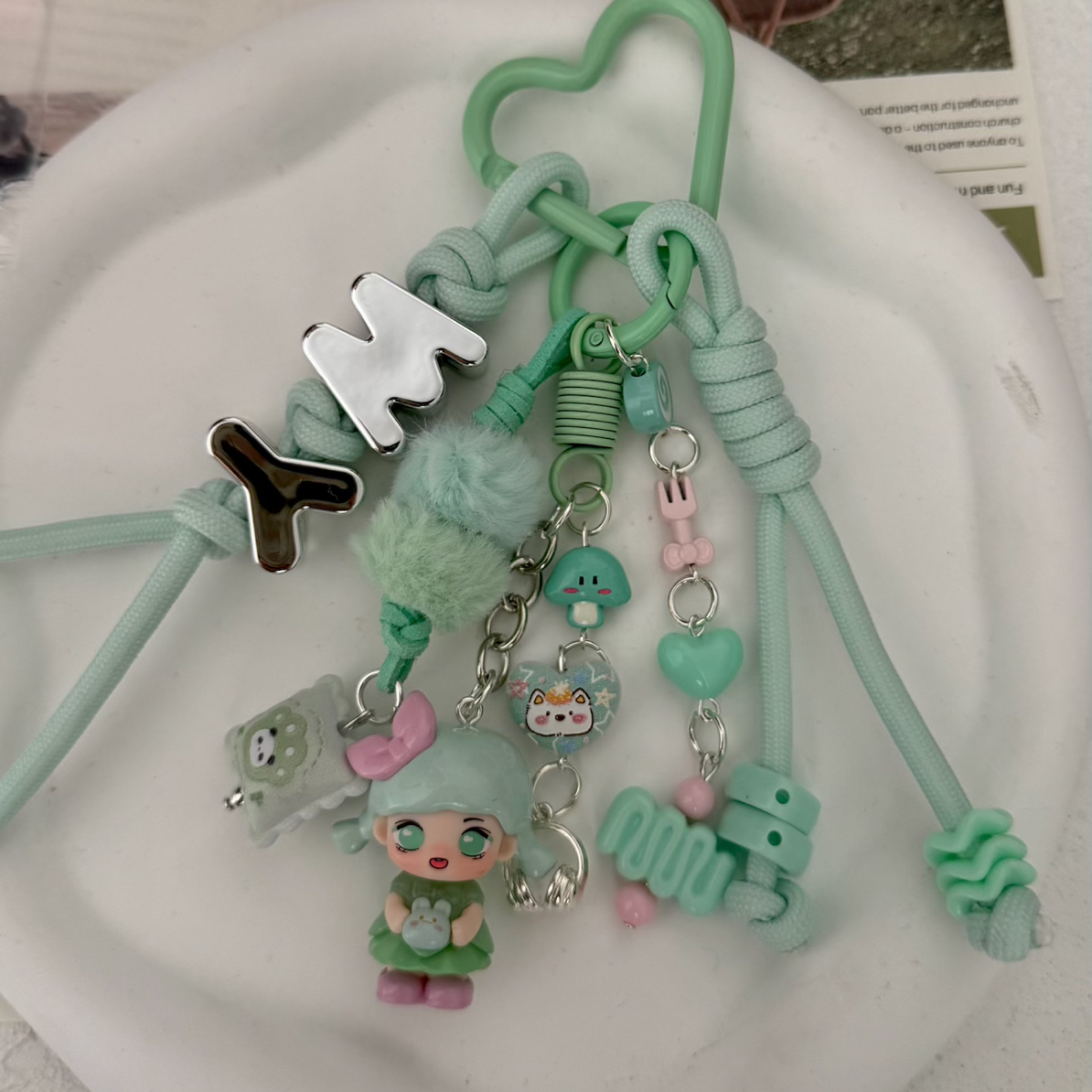 书包钥匙扣手机链少女挂饰
