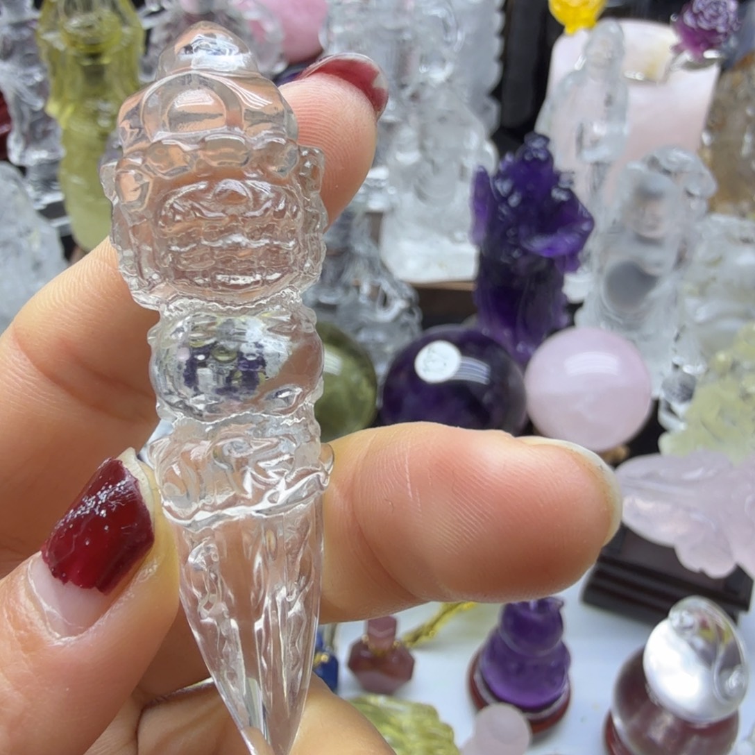 珠宝半成品水晶未镶嵌