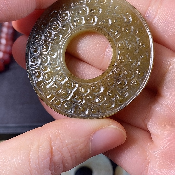 和田玉（糖玉）车挂未镶嵌至*居