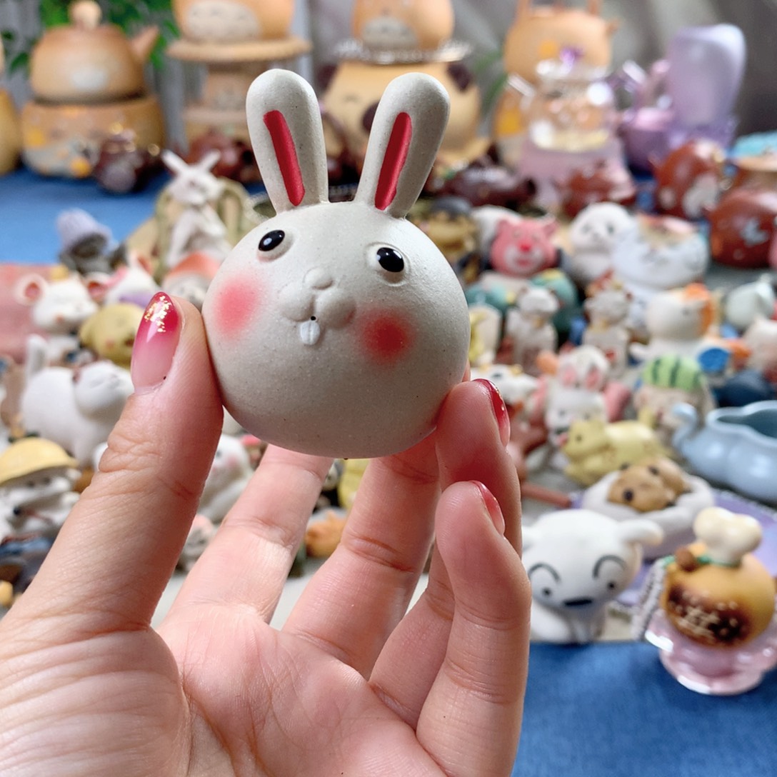 茶宠紫砂手工制作