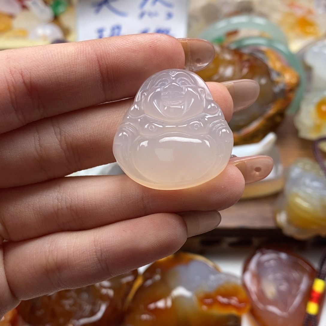 玛瑙/玉髓未镶嵌颈饰