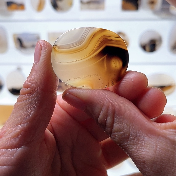 【闪购商品】玛瑙/玉髓珠宝半成品未镶嵌