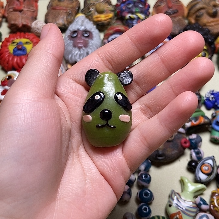 琉璃颈饰可爱小狗088