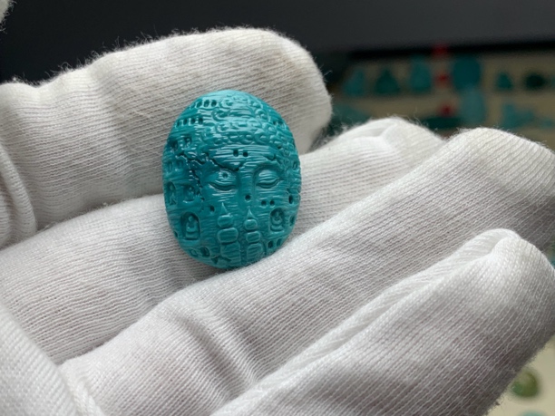 绿松石珠宝奇石未镶嵌