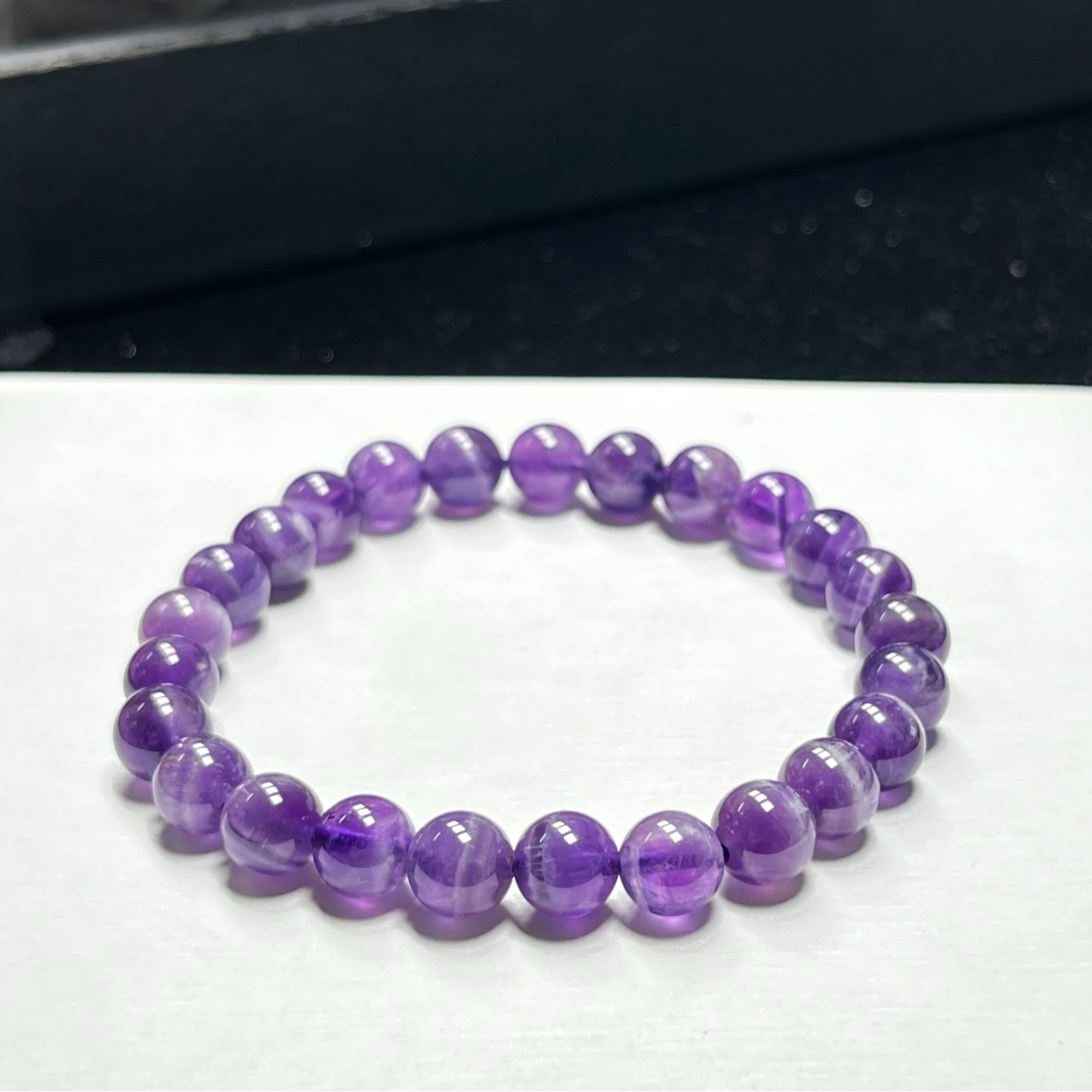 [停业清货]天然梦幻乌拉圭紫水晶7m手串--316-多样性发一