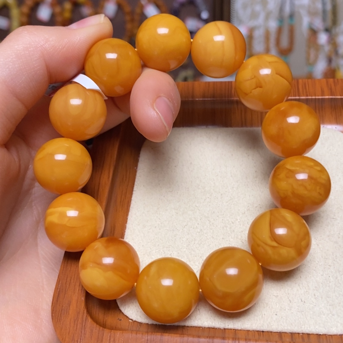 【闪购商品】手链蜜蜡未镶嵌手串