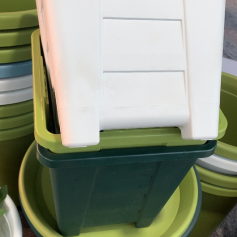 红陶22白方带托6个