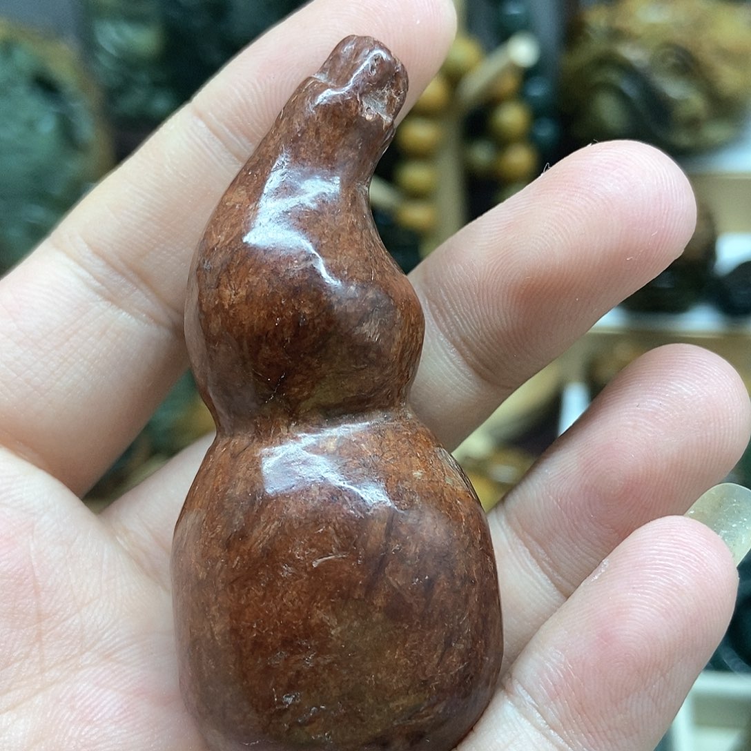 岫岩河磨玉（透闪石质玉）把件未镶嵌