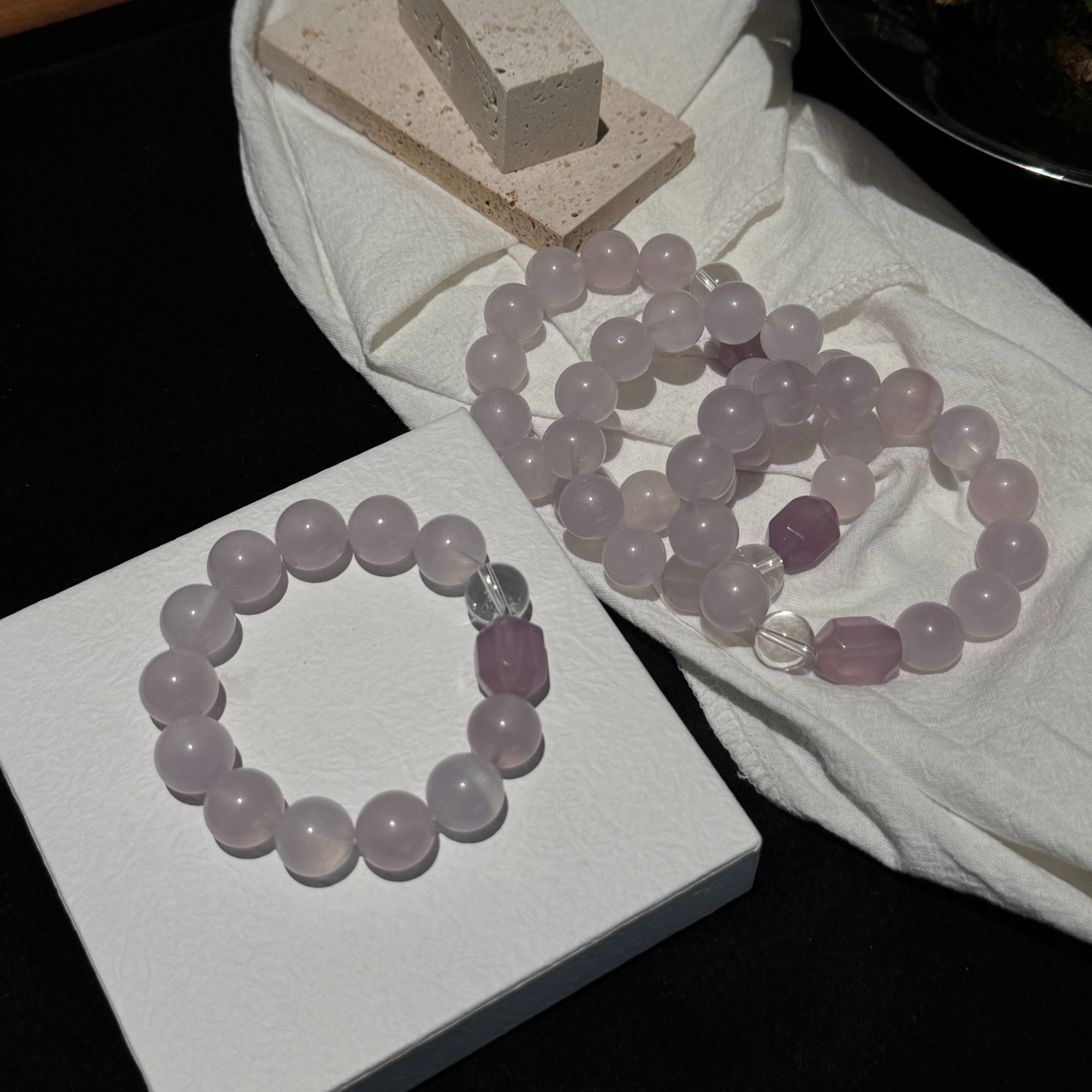 《奶葡萄》  天然梦幻紫萤石    多样性发其一