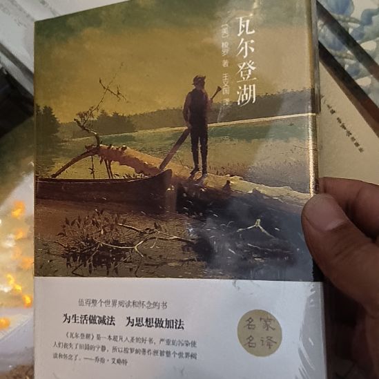 瓦尔登湖，精装塑封