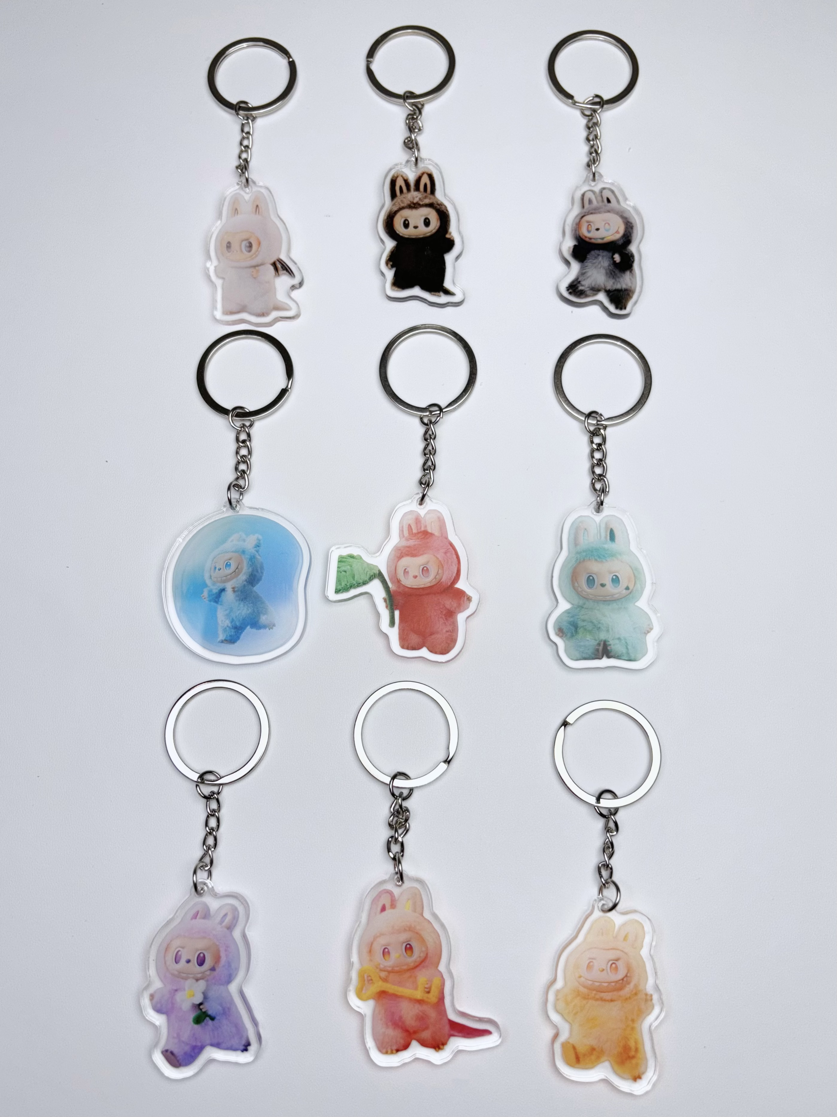 【踩颜色】拉布九色钥匙扣