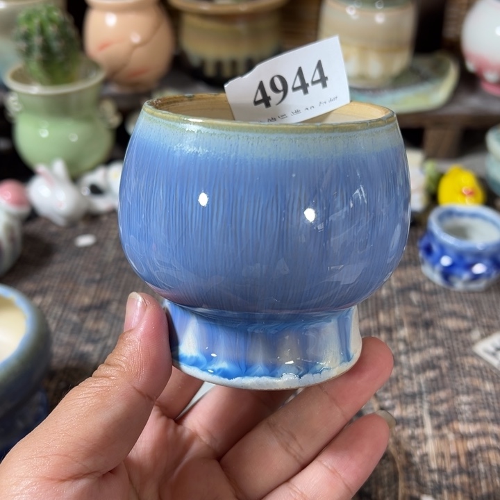 口6 手工花盆满30包邮